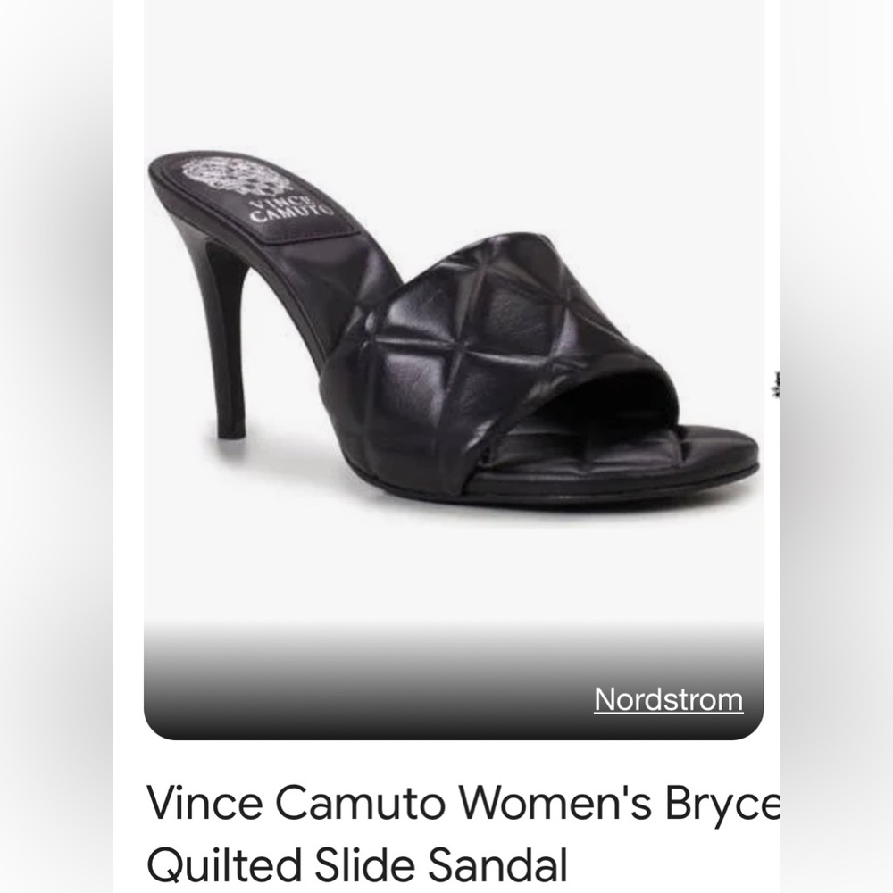 Vince Camuto-Brycen Mule Black - new in box